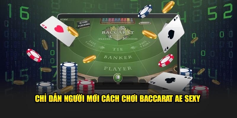 Chỉ dẫn người mới cách chơi baccarat AE Sexy